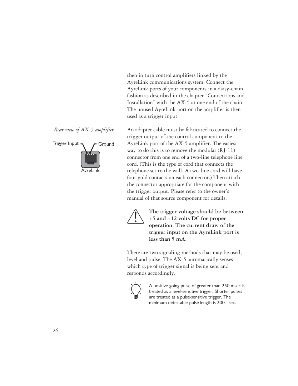 AYRE AX-5 User Manual | Page 28 / 40