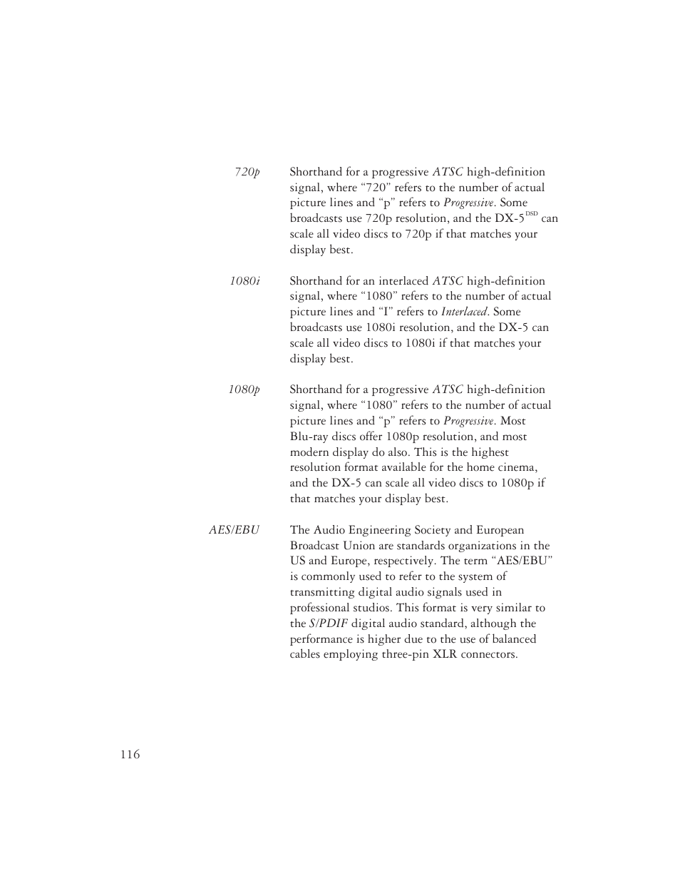 AYRE DX-5DSD User Manual | Page 118 / 128