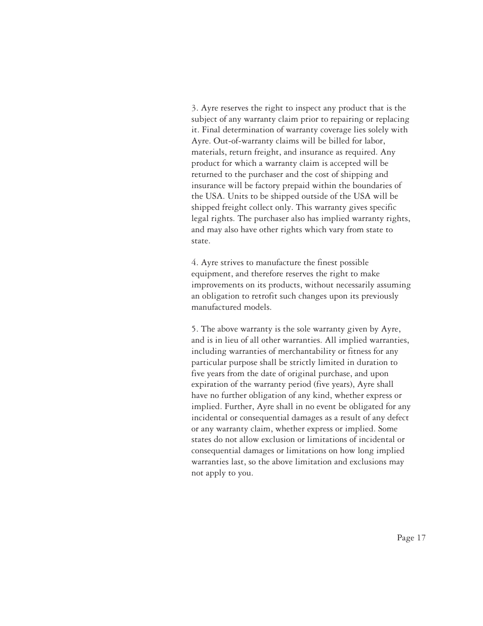 AYRE K-1xe User Manual | Page 19 / 24