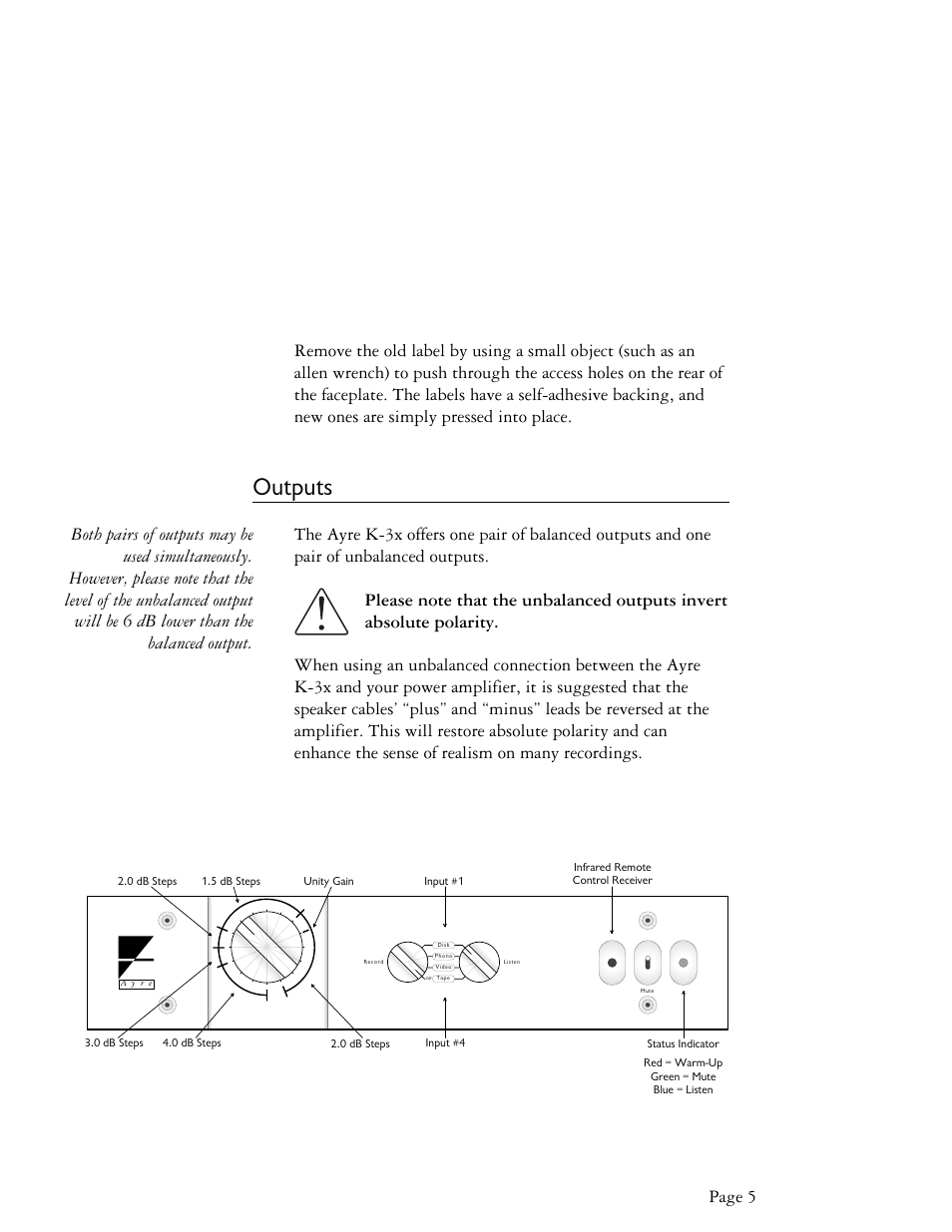 2xwsxwv, Page 5 | AYRE K-3 User Manual | Page 7 / 24