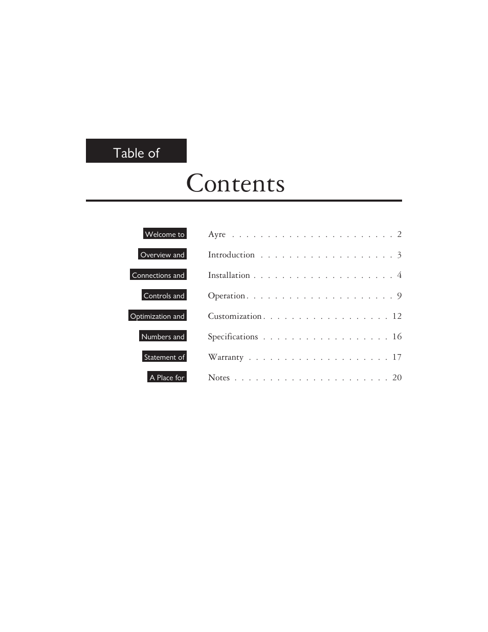 AYRE QB-9DSD User Manual | Page 3 / 24