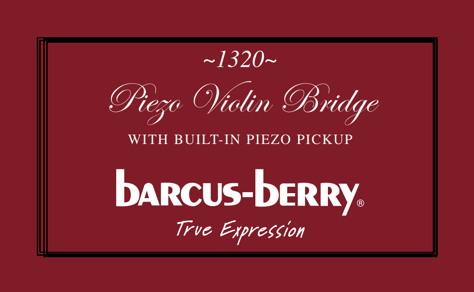 Barcus Berry 1320 User Manual | 11 pages