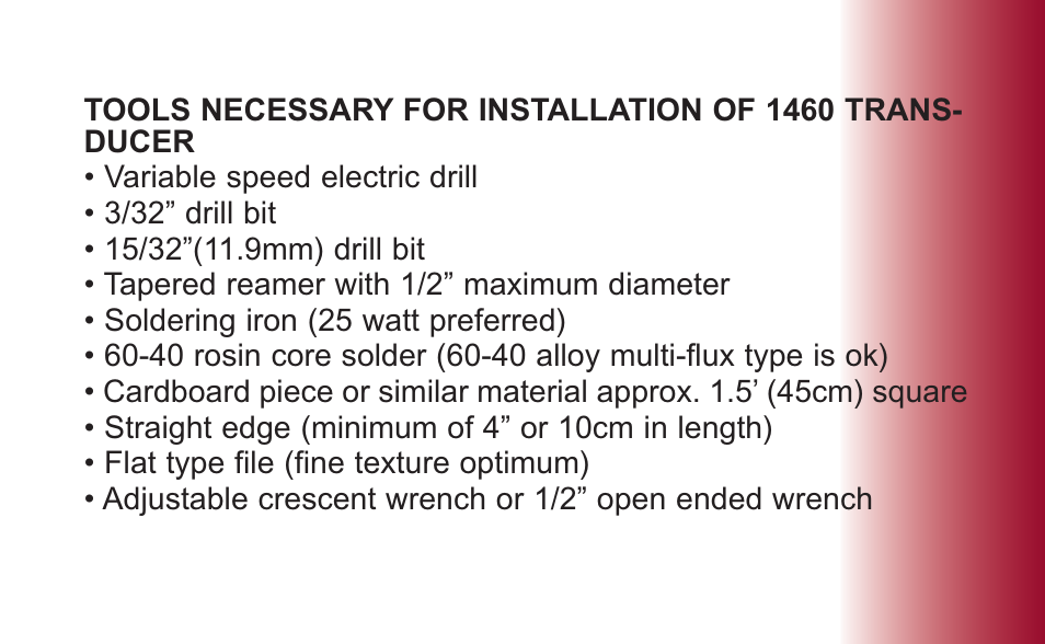 Barcus Berry 1460-N12 User Manual | Page 5 / 15