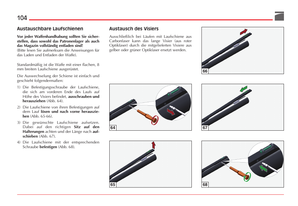 Benelli ETHOS Shotgun User Manual | Page 105 / 226