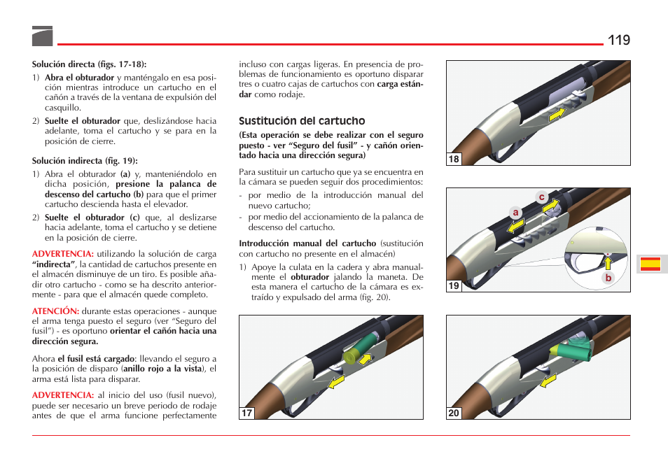 Benelli ETHOS Shotgun User Manual | Page 120 / 226