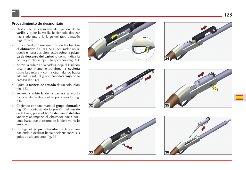 Benelli ETHOS Shotgun User Manual | Page 124 / 226