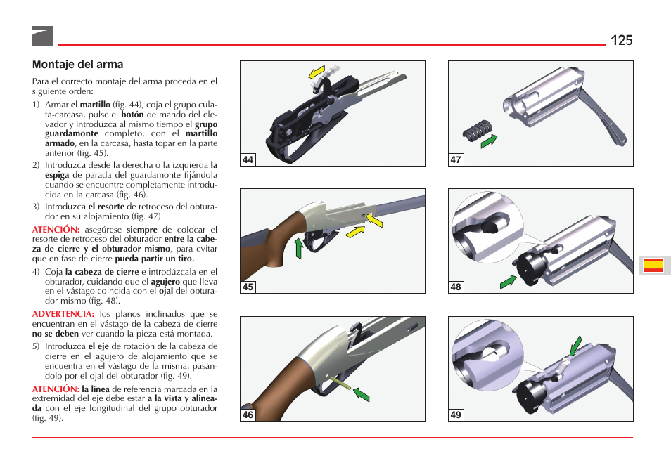 Benelli ETHOS Shotgun User Manual | Page 126 / 226