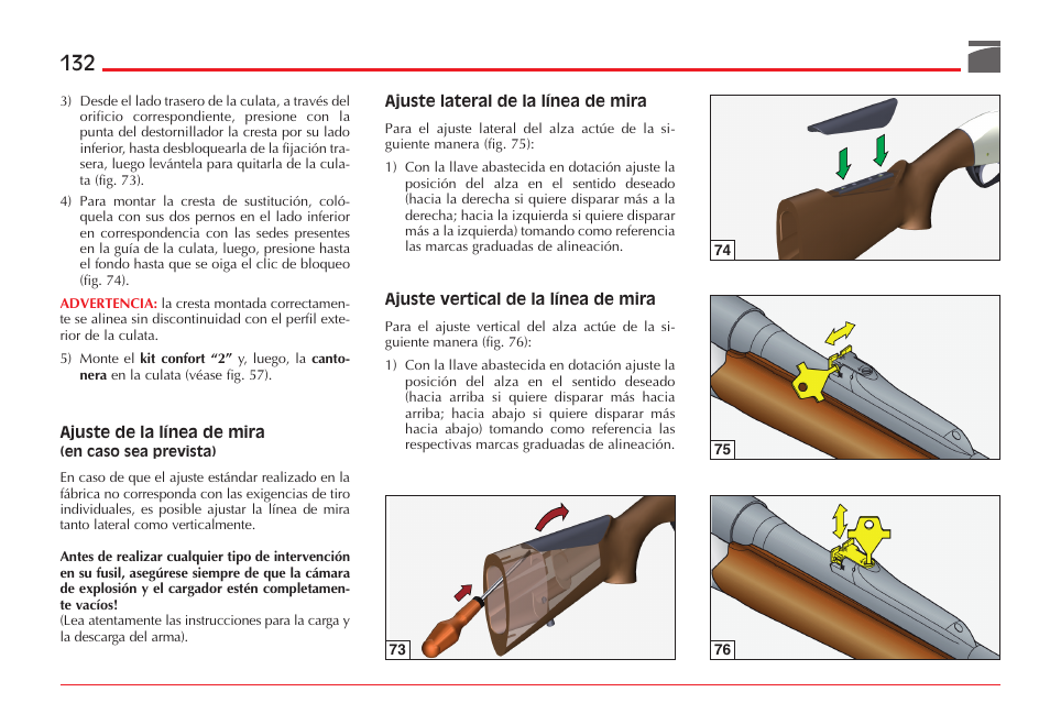 Benelli ETHOS Shotgun User Manual | Page 133 / 226