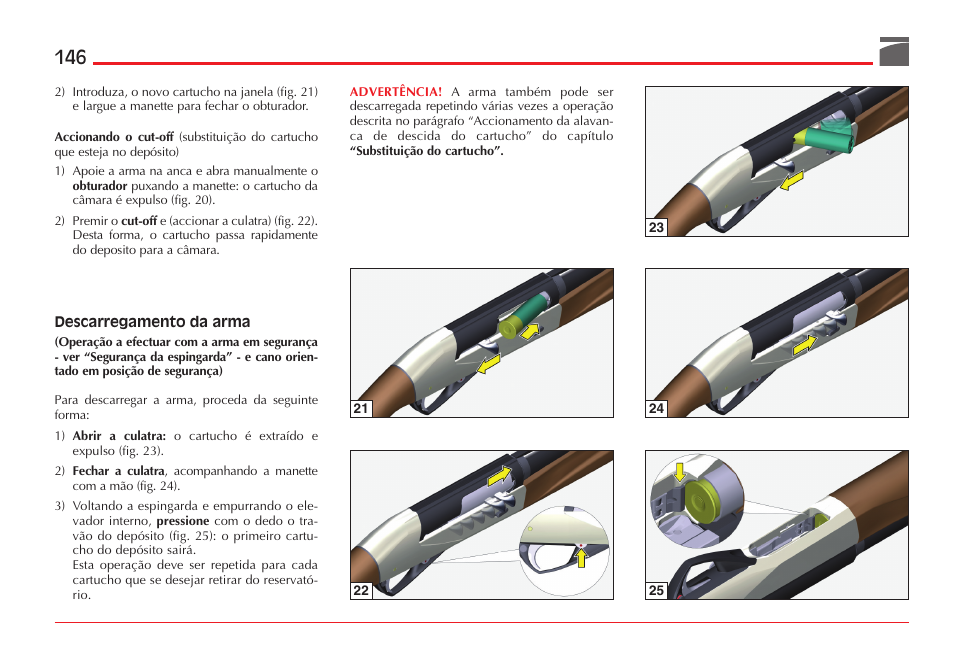 Benelli ETHOS Shotgun User Manual | Page 147 / 226