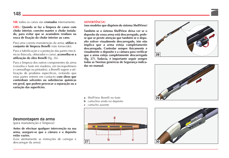 Benelli ETHOS Shotgun User Manual | Page 149 / 226