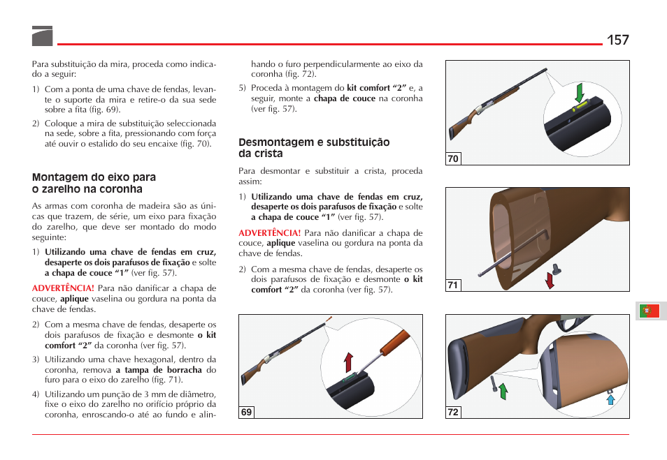 Benelli ETHOS Shotgun User Manual | Page 158 / 226