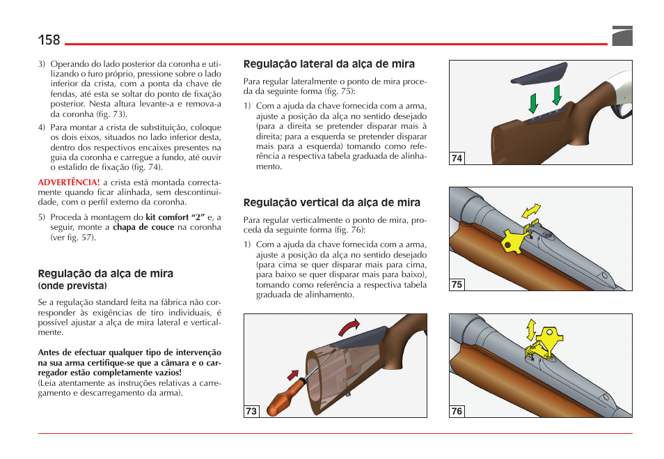 Benelli ETHOS Shotgun User Manual | Page 159 / 226