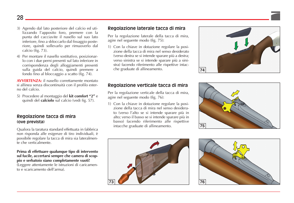 Benelli ETHOS Shotgun User Manual | Page 29 / 226