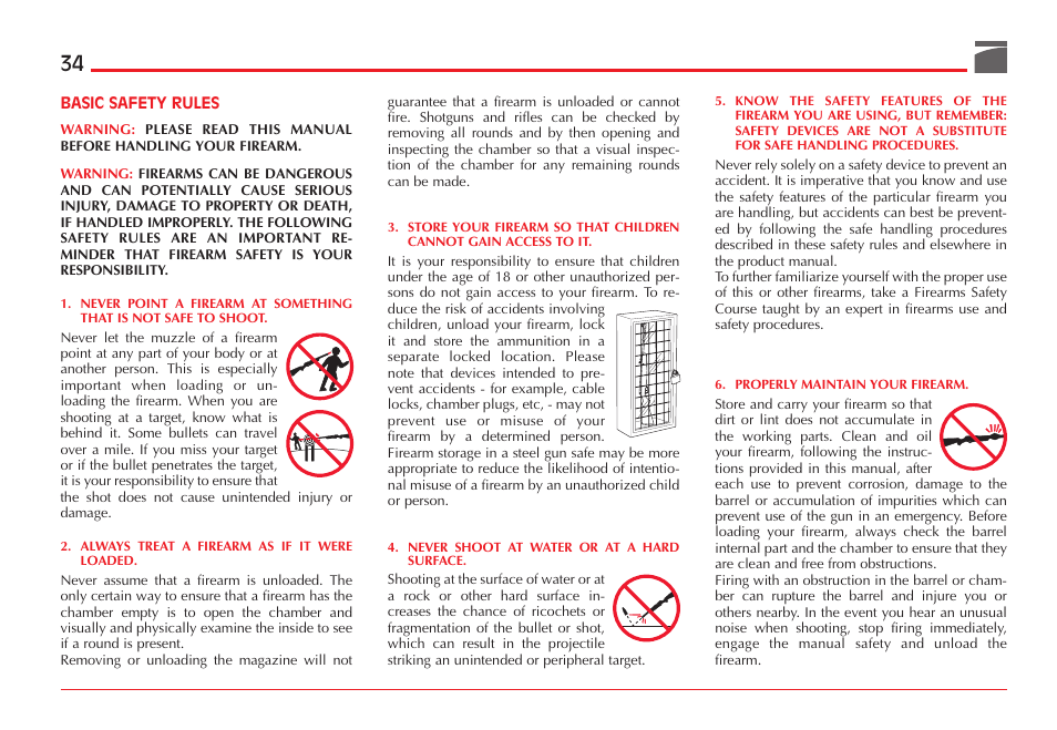 Benelli ETHOS Shotgun User Manual | Page 35 / 226