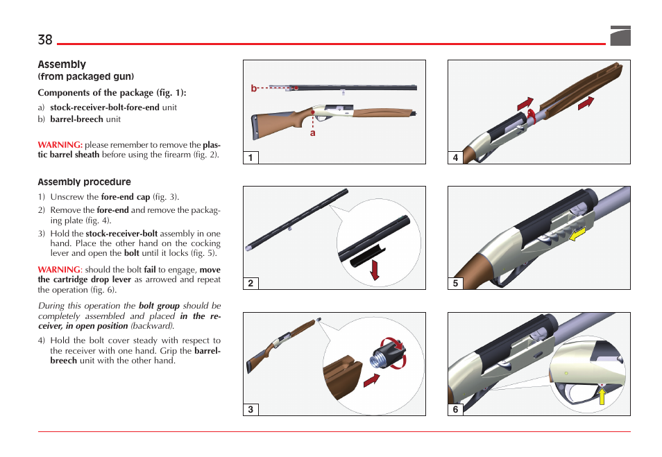 Benelli ETHOS Shotgun User Manual | Page 39 / 226