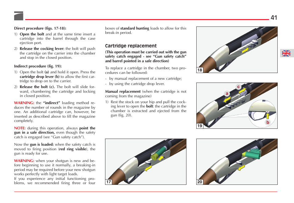 Benelli ETHOS Shotgun User Manual | Page 42 / 226