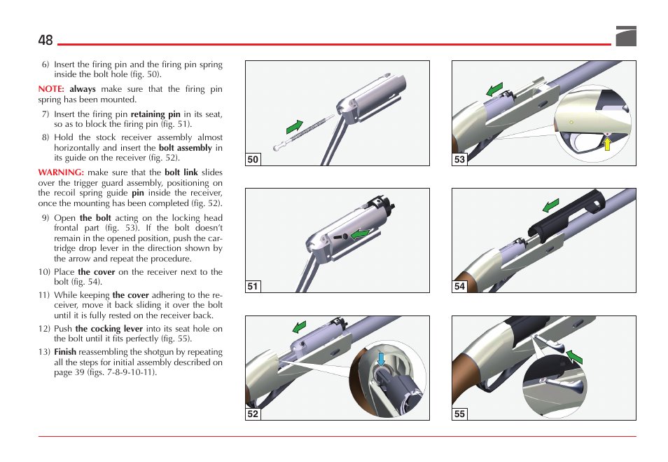 Benelli ETHOS Shotgun User Manual | Page 49 / 226