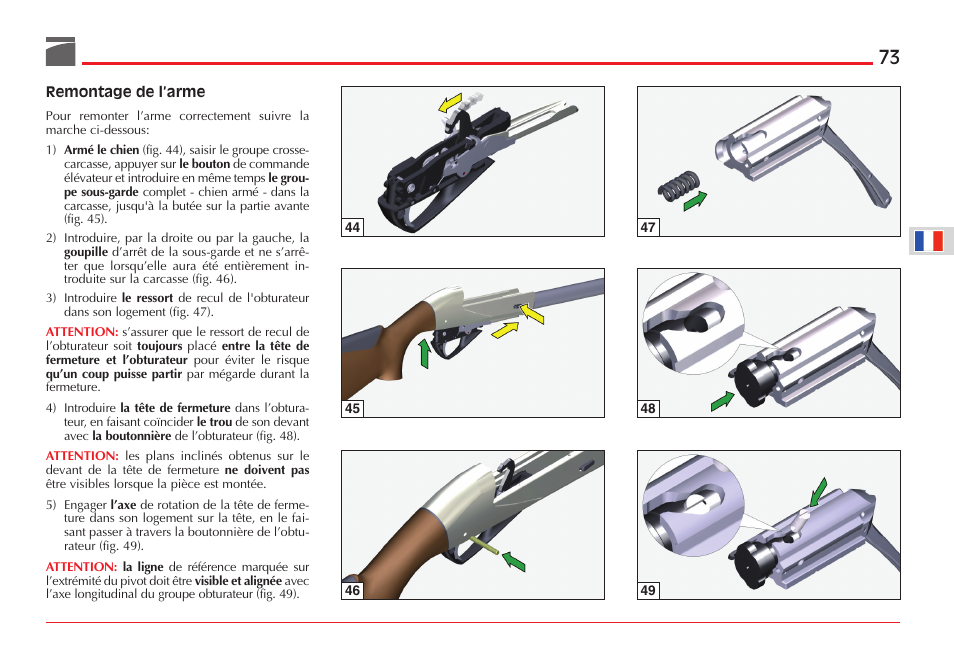 Benelli ETHOS Shotgun User Manual | Page 74 / 226