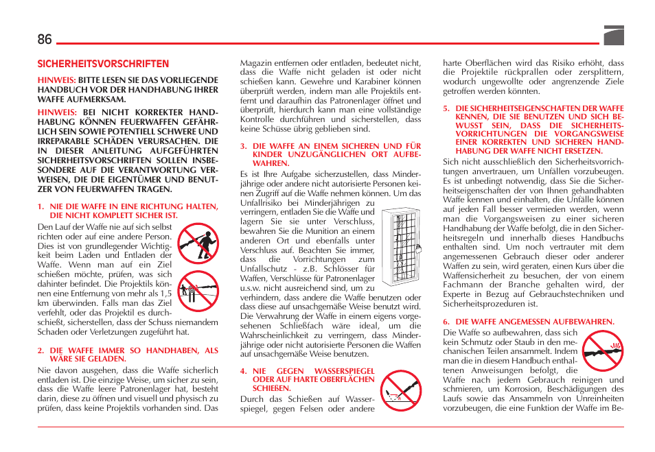 Benelli ETHOS Shotgun User Manual | Page 87 / 226