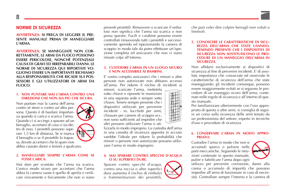 Benelli ETHOS Shotgun User Manual | Page 9 / 226