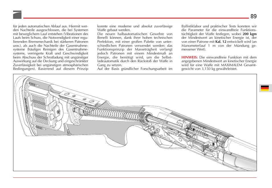 Benelli ETHOS Shotgun User Manual | Page 90 / 226