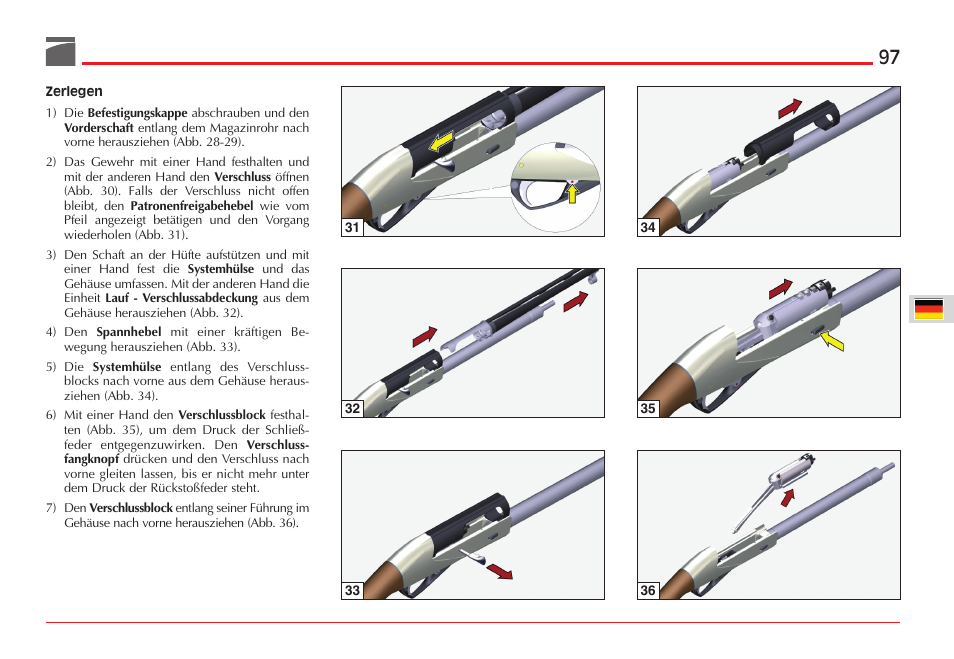 Benelli ETHOS Shotgun User Manual | Page 98 / 226