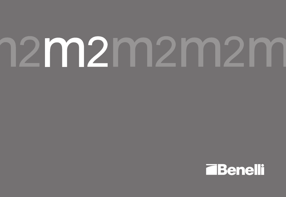 Benelli Performance Shop M2 3-Gun Edition User Manual | 170 pages