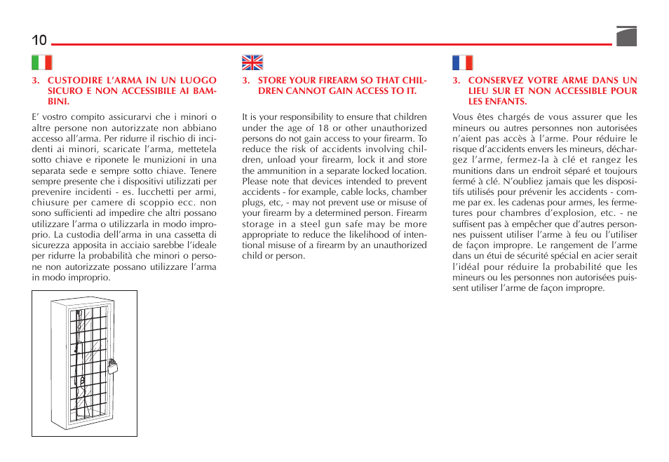 Benelli Performance Shop M2 3-Gun Edition User Manual | Page 11 / 170