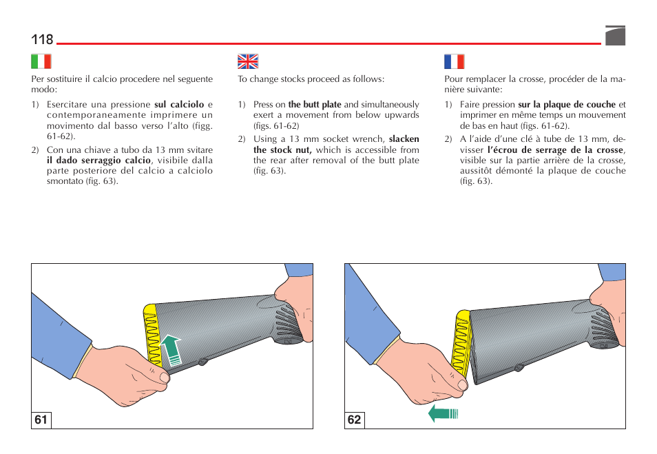 Benelli Performance Shop M2 3-Gun Edition User Manual | Page 119 / 170