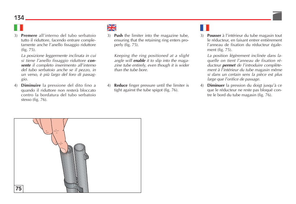 Benelli Performance Shop M2 3-Gun Edition User Manual | Page 135 / 170