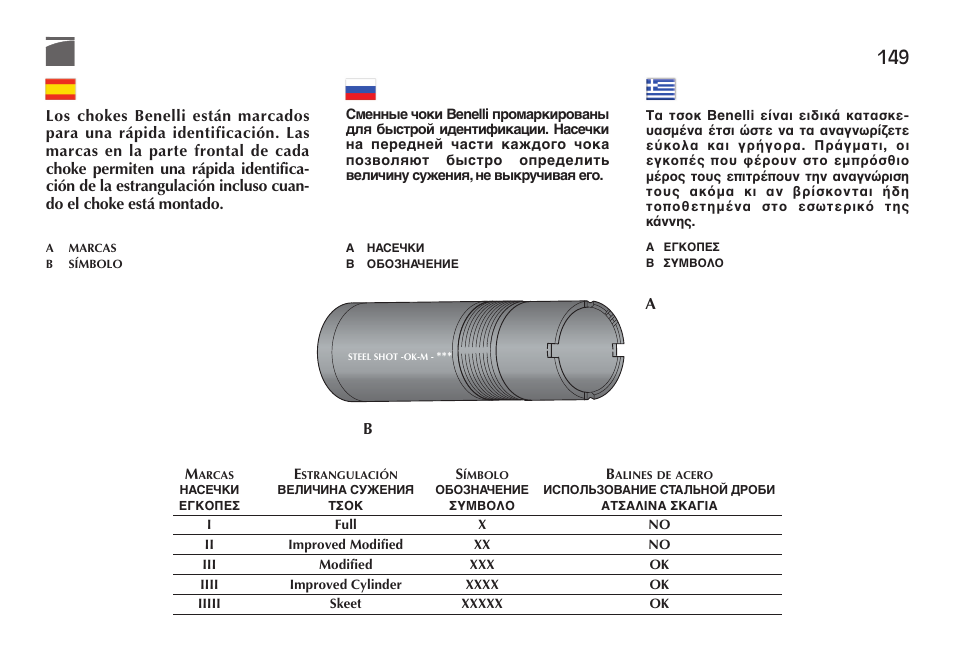 Benelli Performance Shop M2 3-Gun Edition User Manual | Page 150 / 170