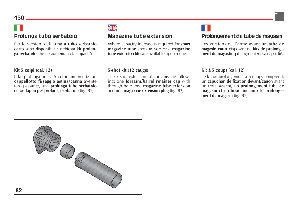 Benelli Performance Shop M2 3-Gun Edition User Manual | Page 151 / 170