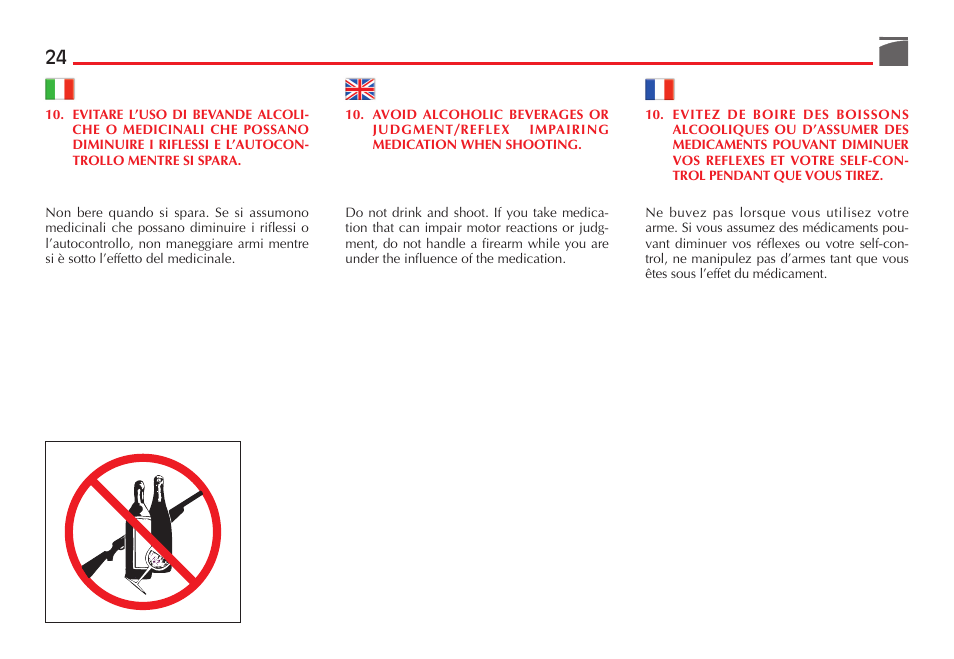 Benelli Performance Shop M2 3-Gun Edition User Manual | Page 25 / 170