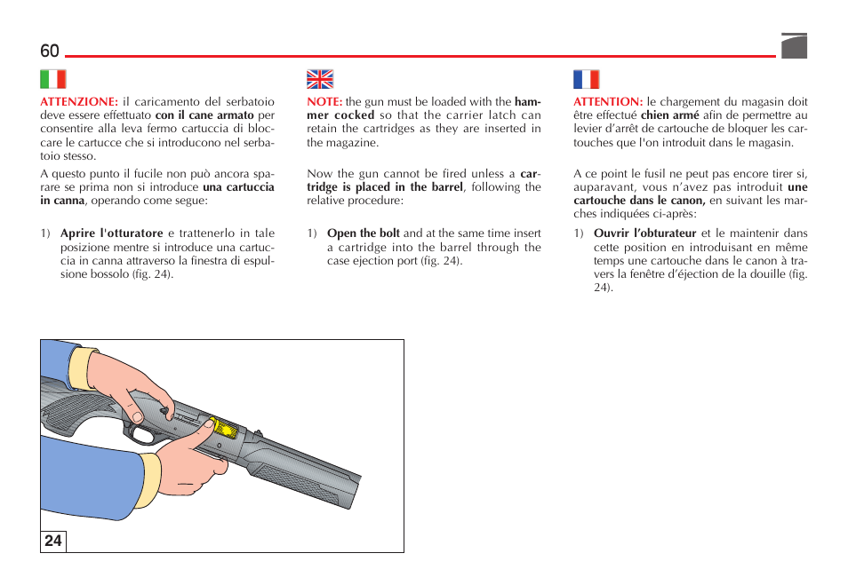 Benelli Performance Shop M2 3-Gun Edition User Manual | Page 61 / 170