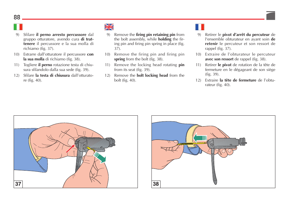 Benelli Performance Shop M2 3-Gun Edition User Manual | Page 89 / 170