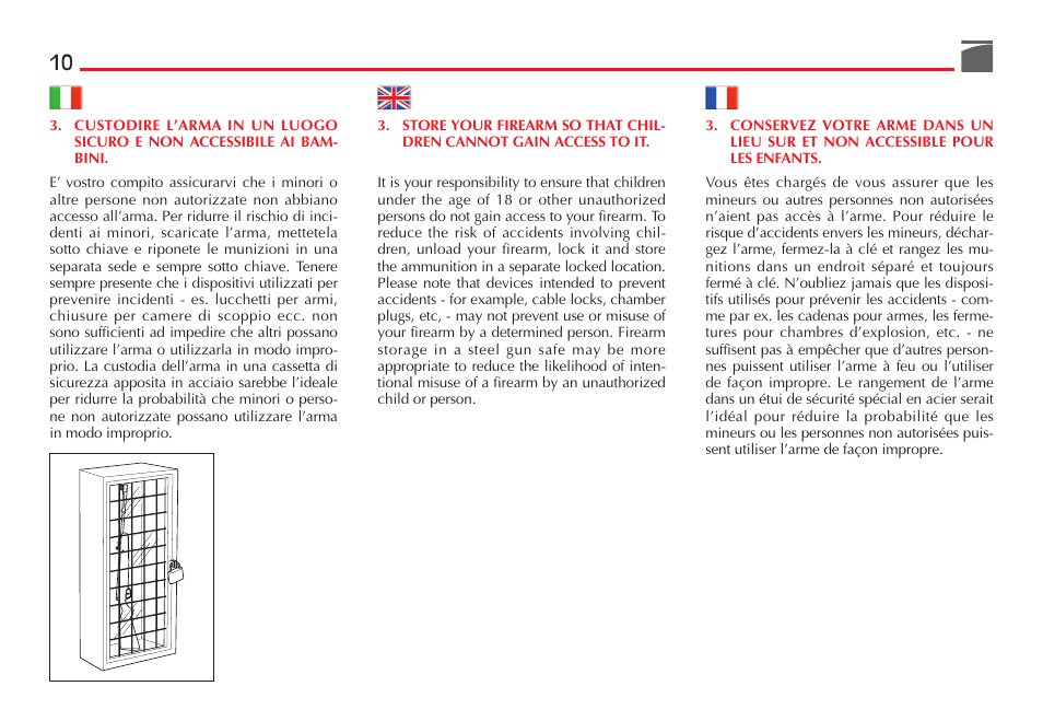 Benelli M3 Convertible Semi-Auto Pump Shotgun User Manual | Page 11 / 182