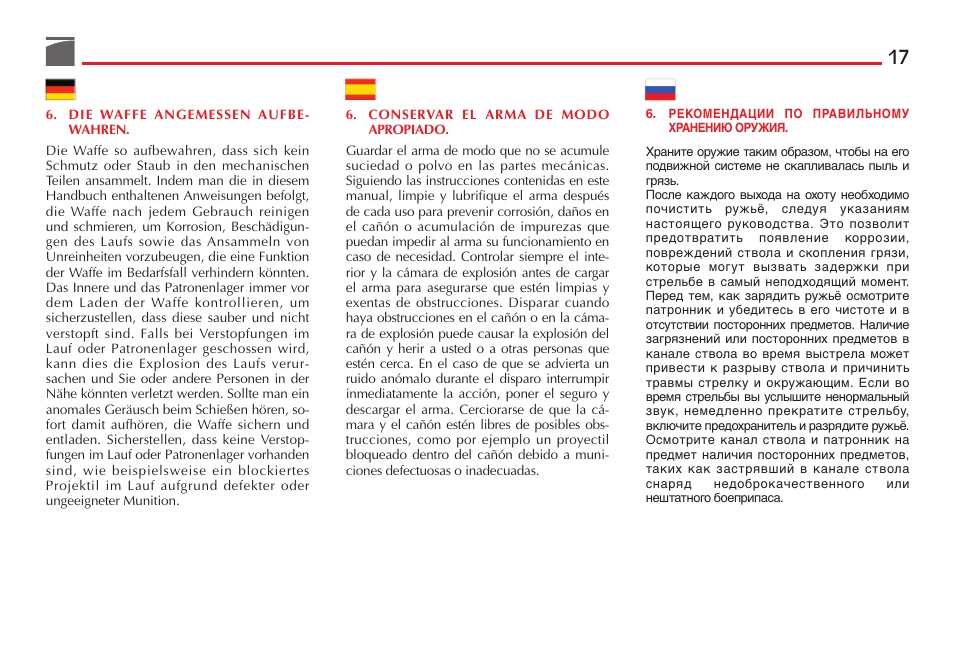 Benelli M4 Tactical Shotgun User Manual | Page 18 / 138