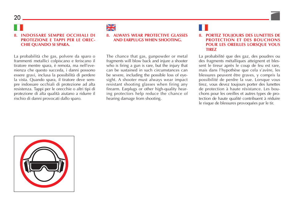 Benelli M4 Tactical Shotgun User Manual | Page 21 / 138