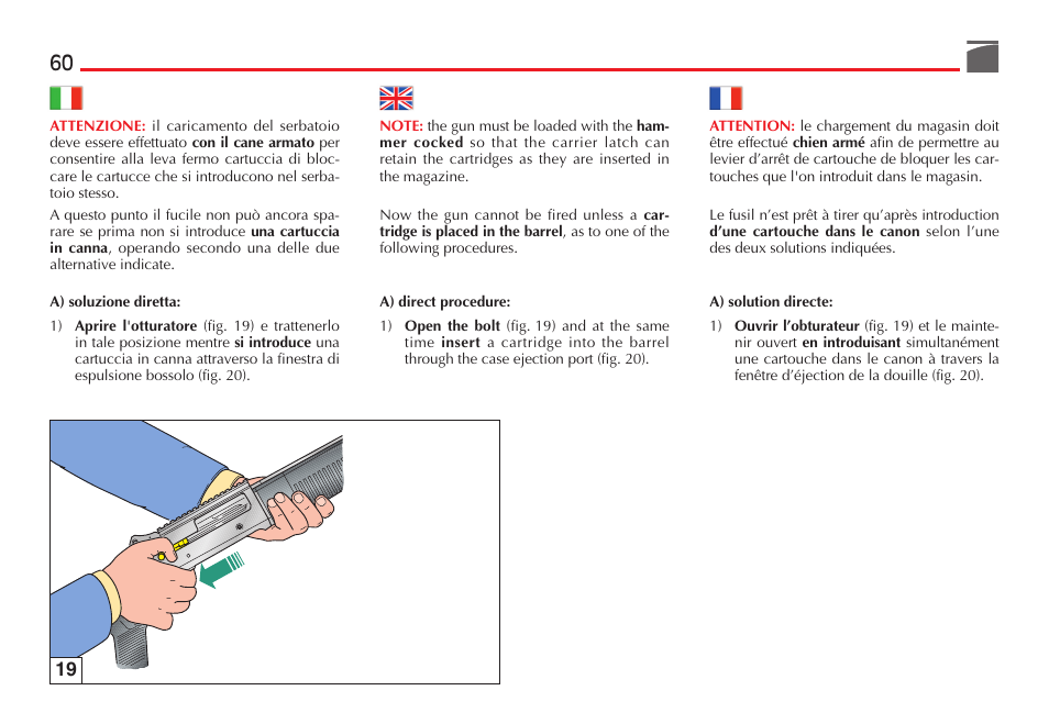 Benelli M4 Tactical Shotgun User Manual | Page 61 / 138