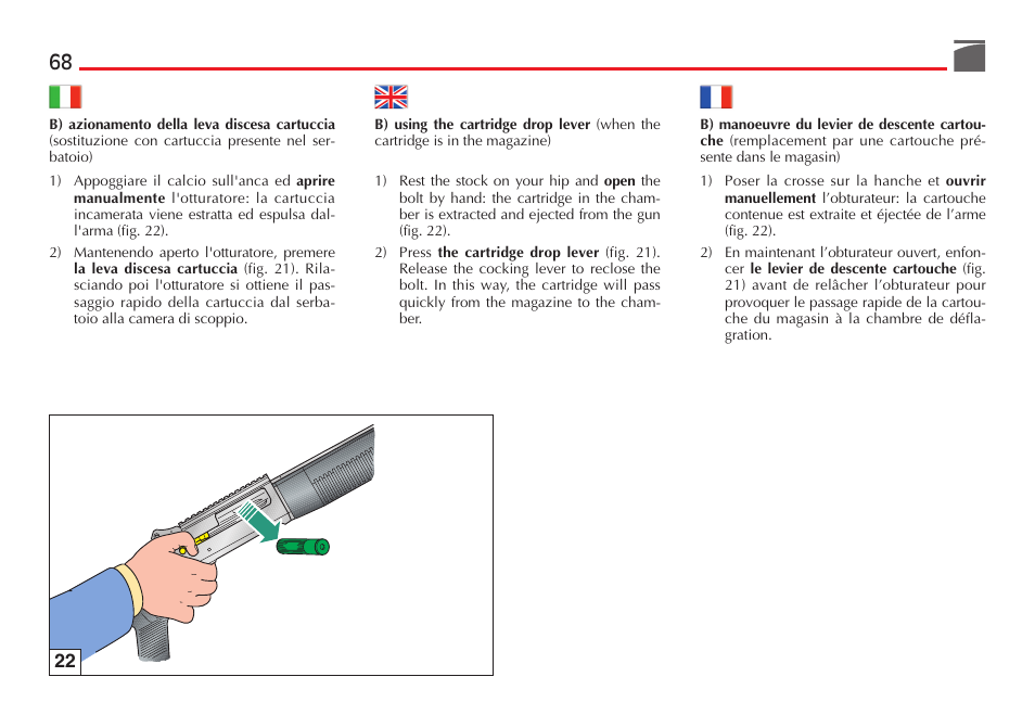 Benelli M4 Tactical Shotgun User Manual | Page 69 / 138