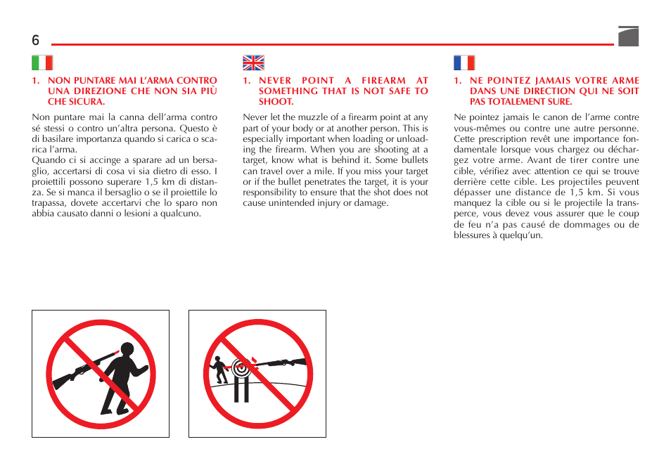 Benelli M4 Tactical Shotgun User Manual | Page 7 / 138