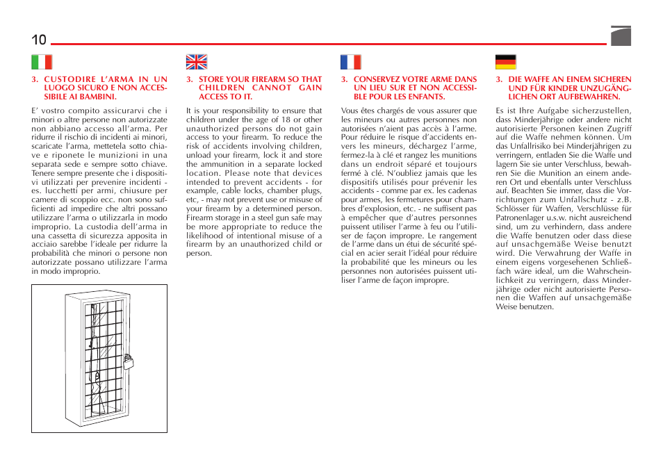Benelli Ultra Light Shotgun User Manual | Page 11 / 138