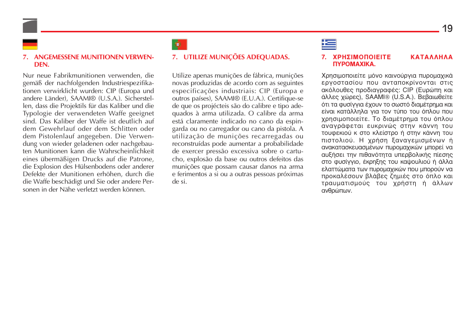 Benelli Nova Tactical Shotgun User Manual | Page 20 / 106