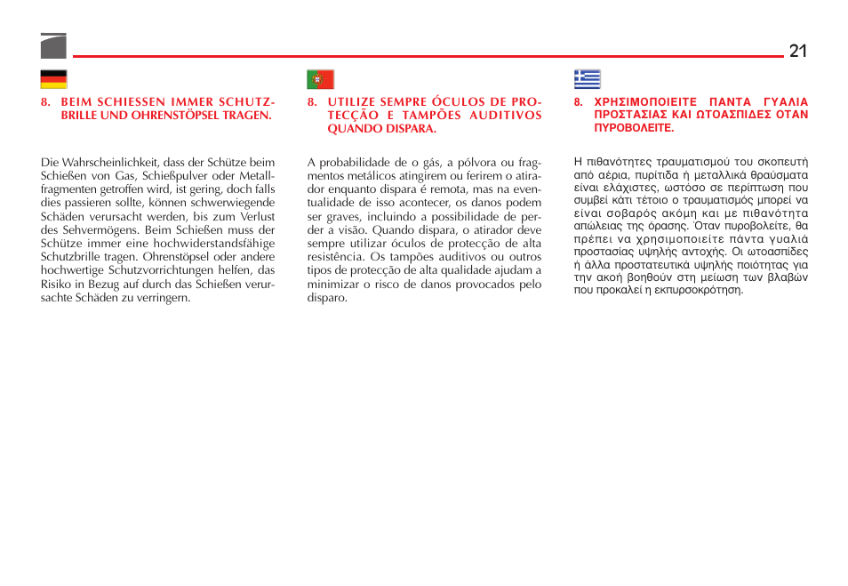 Benelli Nova Tactical Shotgun User Manual | Page 22 / 106