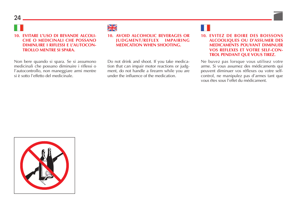 Benelli Nova Tactical Shotgun User Manual | Page 25 / 106
