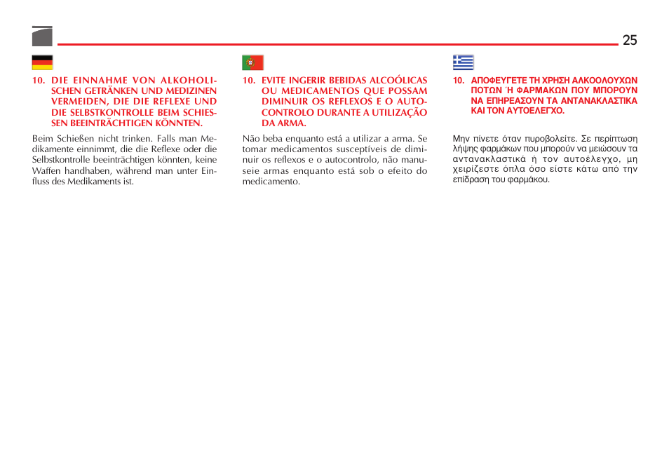 Benelli Nova Tactical Shotgun User Manual | Page 26 / 106