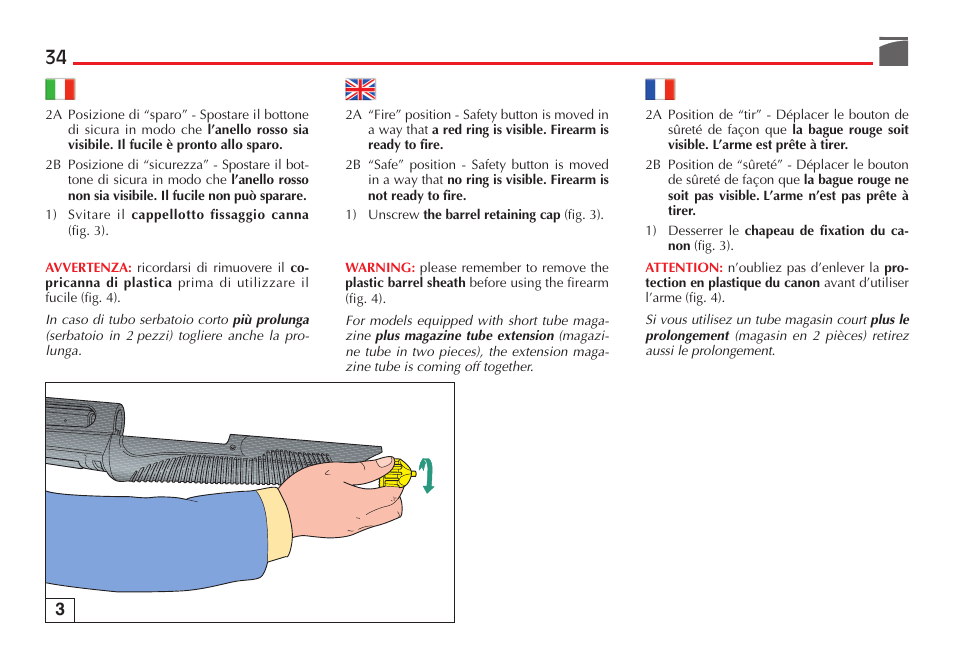 Benelli Nova Tactical Shotgun User Manual | Page 35 / 106