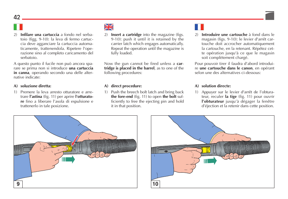 Benelli Nova Tactical Shotgun User Manual | Page 43 / 106