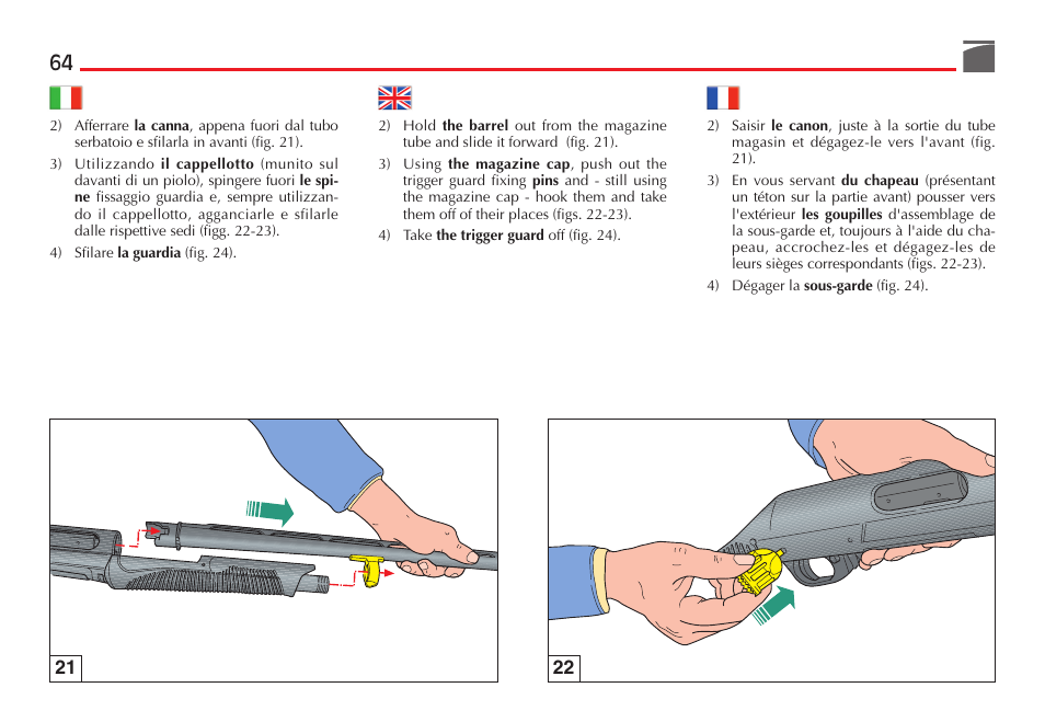 Benelli Nova Tactical Shotgun User Manual | Page 65 / 106