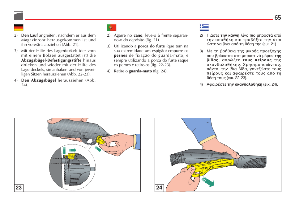 Benelli Nova Tactical Shotgun User Manual | Page 66 / 106